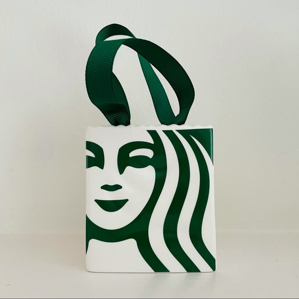 New Starbucks Ornament ceramic tote